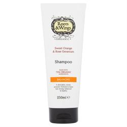 Roots and Wings Roots & Wings Organic Sweet Orange & Rose Geranium Shampoo