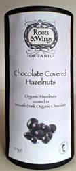 Roots and Wings Chocolate Covered Hazelnuts 120g