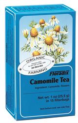 Floradix Camomile Organic Herbal Tea 15 filterbags