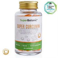 Super Botanic Curcumin C3 Complex with BioPerine and Ginger Extract 60 Capsules