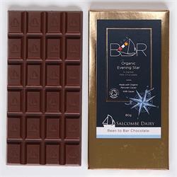 Salcombe Dairy Salcombe Dairy Evening Star Organic Chocolate Bar 80g