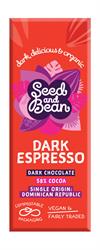 Seed & Bean Dark 58% Espresso Chocolate Bar 25g