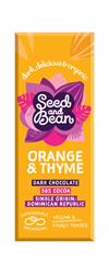 Seed & Bean Dark 58% Orange & Thyme Bar 25g