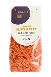 Seggiano Seggiano Organic Gluten Free Red Lentil Fusilli 250g