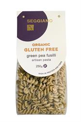 Seggiano Organic Gluten Free Green Pea Fusilli 250g
