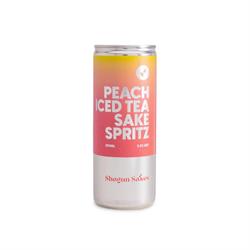 Shogun Sakes Shogun Peach Iced Tea Sake Cocktail 250ml