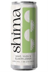 Shima Drinks Yuzu & Elderflower Sake Spritz Slim Can 250ml