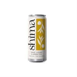 Shima Drinks Lychee & Green Tea Sake Spritz Slim Can 250ml