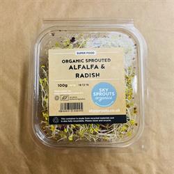 Skysprouts Organic Sprouted Alfalfa & Radish 100g