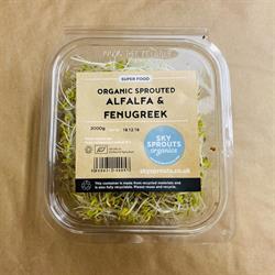 Skysprouts Organic Sprouted Alfalfa & Fenugreek 100g