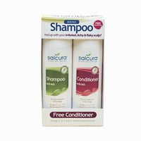 Salcura Omega Rich Shampoo 200ml Pack (FREE CONDITIONER 200ml)