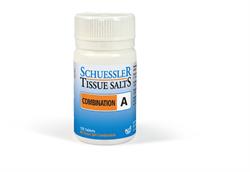 Schuessler Combination A Tissue Salts 125 Tablets