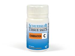 Schuessler Combination C Tissue Salts 125 Tabs