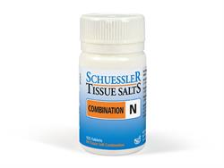 Schuessler Combination N Tissue Salts 125 Tablets