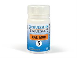 Schuessler No 5 Kali Mur Tissue Salts 125 Tablets