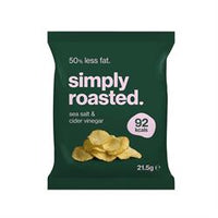 Simply Roasted Simply Roasted Sea Salt & Cider Vinegar Crisps 21.5g