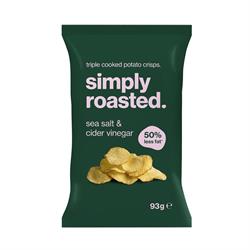 Simply Roasted Simply Roasted Sea Salt & Cider Vinegar Crisps 93g