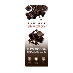 Snacksy FREE Snacksy Raw Chocolate Alternative Signature Dark 40g