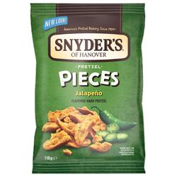 Snyders Snyder's Pretzel Pieces Jalapeno 110g