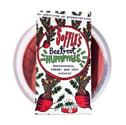 Soffles Pitta Chips Soffle's All Natural Beetroot Hummus 170g