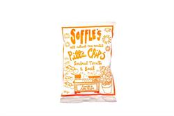 Soffles Pitta Chips Sundried Tomato & Basil Pitta Chips 165gs