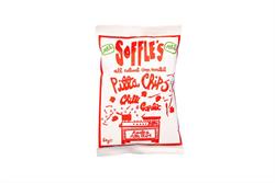 Soffles Pitta Chips Chilli & Garlic Mild Pitta Chips 60g