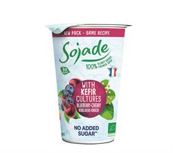 Sojade Organic NAS Blueberry & Cherry Soya Kefir 250ml