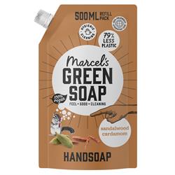 Marcels Green Soap Marcels Handwash Refill Sandelwood&Cardamom 500ml