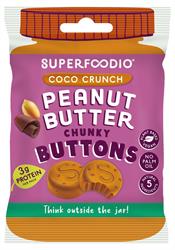 Superfoodio Peanut Butter Buttons - Coco Crunch 20g