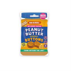 Superfoodio Peanut Butter Buttons - No Added Sugar 20g (Keto)