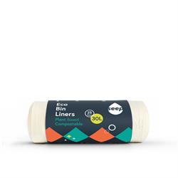 Seep Seep Compostable Bin Liners - 30L (25 bags)