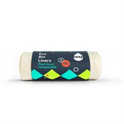 Seep Seep Compostable Bin Liners - 10L (25 bags)