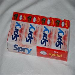 Spry Cinnamon Xylitol Gum -  10 pieces