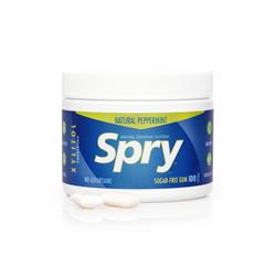 Spry Spry Natural Peppermint Xylitol Gum - 100 piece tub