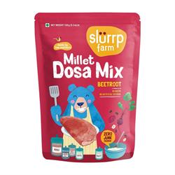 Slurrp Farm Slurrp Farm Beetroot Multigrain Dosa Crepe Mix 150g