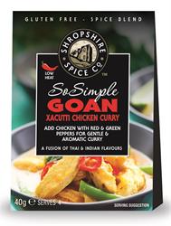 Shropshire Spice Shropshire Spice So Simple Gluten Free Goan Xacutti Curry 40g