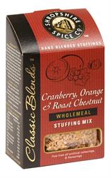 Shropshire Spice Shropshire Spice Cranberry Orange & Roast Chestnut Wholemeal Stuffing 150g