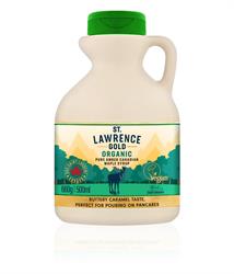 St Lawrence Gold Organic Grade A Amber Colour Rich Taste Maple Syrup 500ml