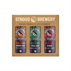 Stroud Brewery Organic Beer Can Gift Box (3 x 440ml)