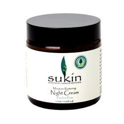 Sukin Moisture Restoring Night Cream Jar 120ml