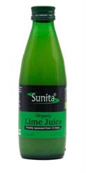 Sunita Organic Lime Juice 250ml