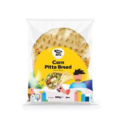 Seven Ate Nine Corn Pitta Bread 360g