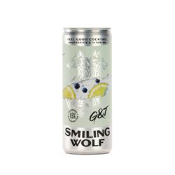 Smiling Wolf Gin & Tonic 250ml Feel Good Alcohol Alternative
