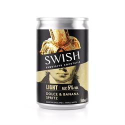 Swish Cocktails Dolce & Banana Spritz Light 5% ABV 150ml