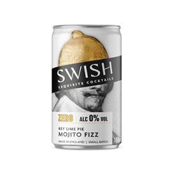 Swish Cocktails Key Lime Pie Mojito Fizz Zero 0% ABV 150ml