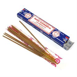 Satya Satya Nag Champa Incense sticks 15g Pack.