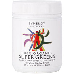 Synergy Natural Organic Super Greens Powder 200g