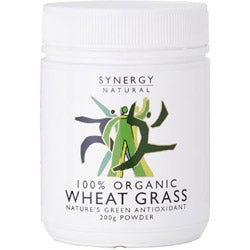 Synergy Natural Organic Wheat Grass Powder 200g