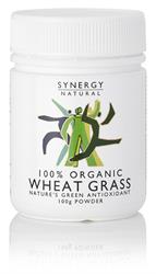 Synergy Natural Organic Wheat Grass Powder 100g