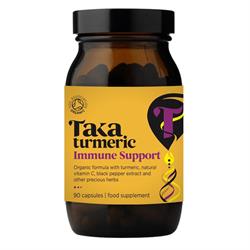 Taka Turmeric Organic Immune Support 90 Veg Capsules